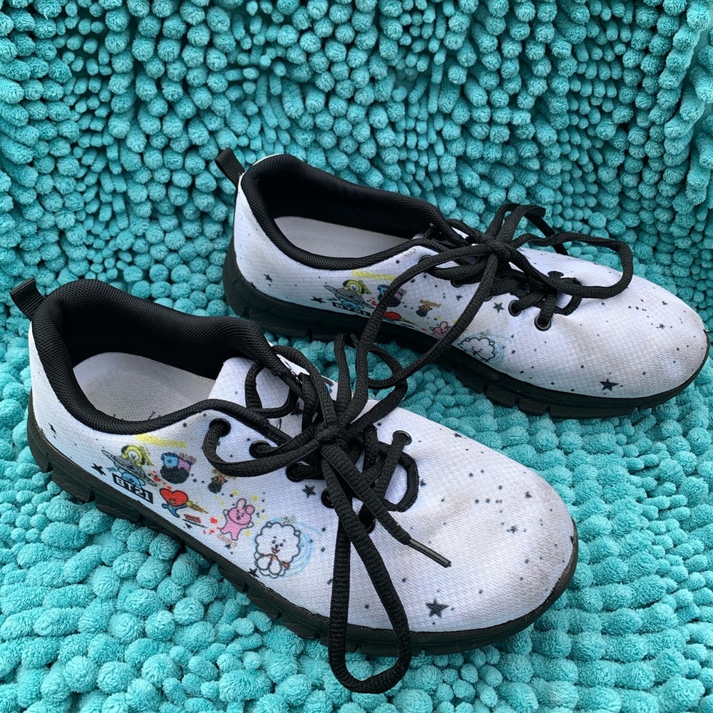 BTS Kpop Fan Shoes Sneakers Size 40